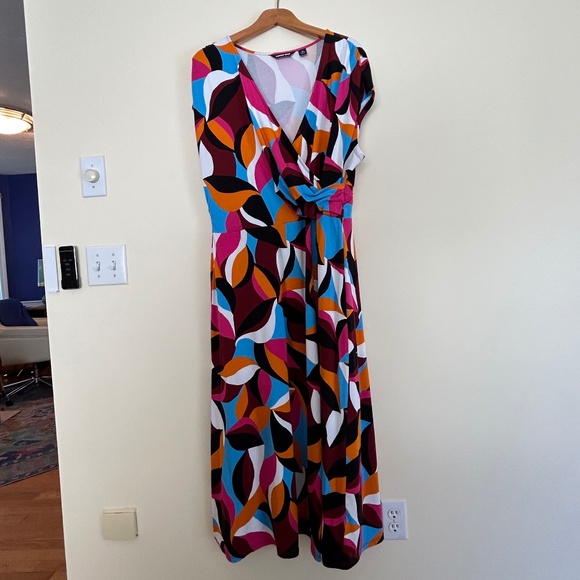 Lands End Maxi Sundress NWOT 1X 16-18 - Picture 1 of 6